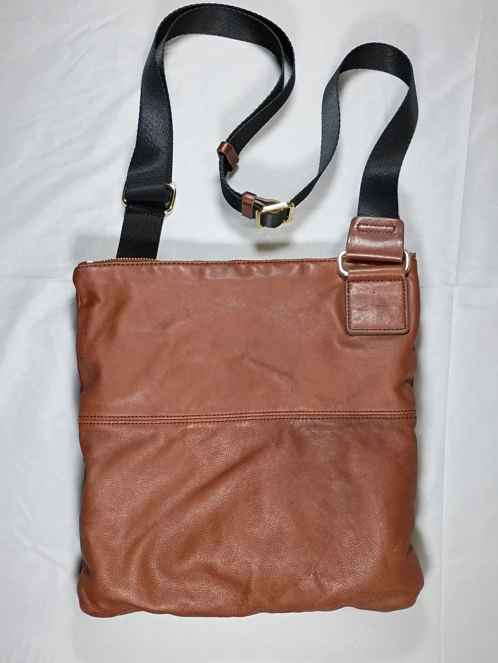 Margot Leather Crossbody Bag - Brown